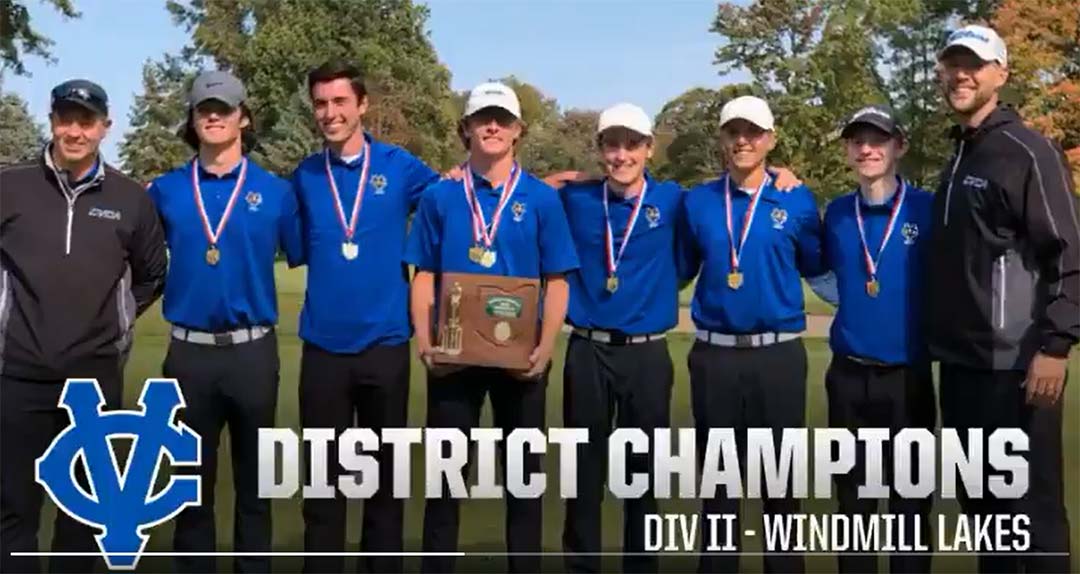 2020 CVCA Boys Golf Team