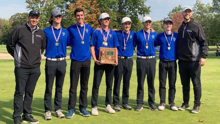2020 CVCA Boys Golf Team