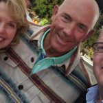 Kathy and Jay Overy with Tom Lehman