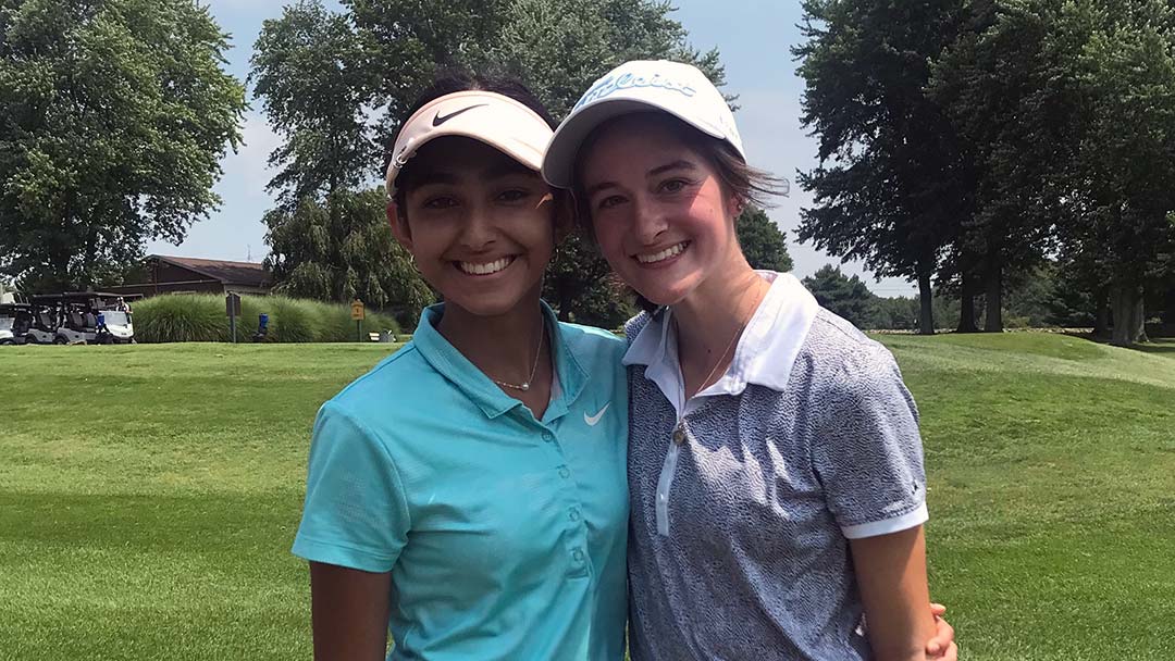 Kavya Chada and Elizabeth Hohman