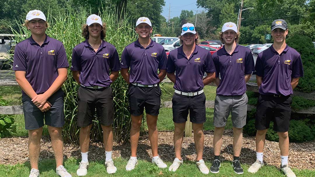 2021 Avon Boys Golf Team