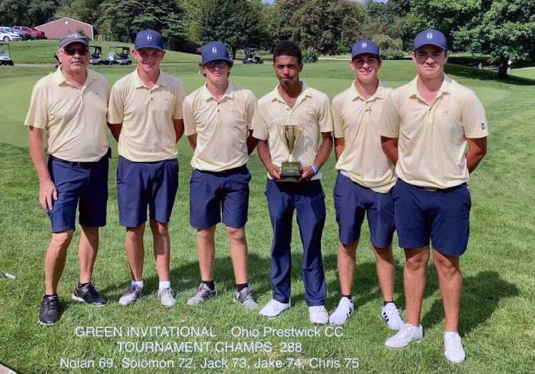 2021 Green Invitational champs Hoban