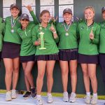 2021 Highland Girls Golf Team, winners of the Medina Invitational