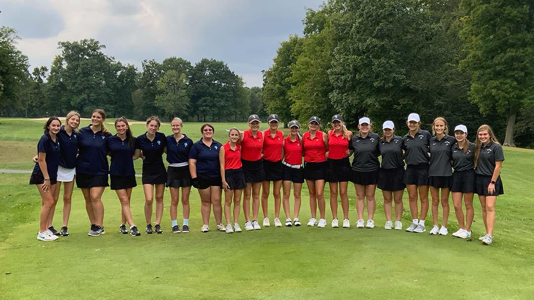 2021 Kent / Kenston / Lake Catholic Girls Golf teams