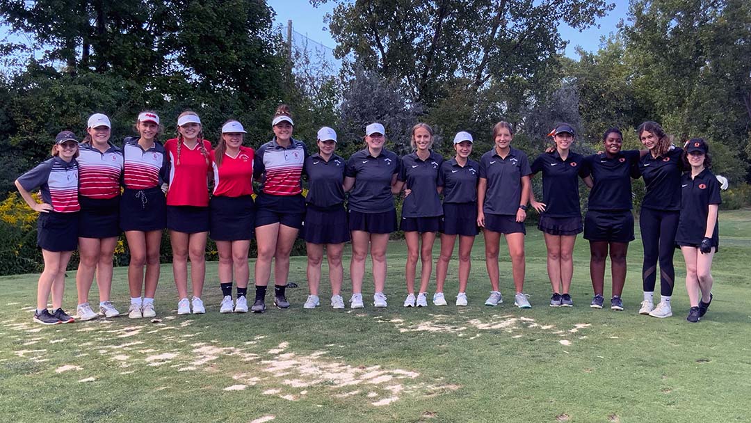 2021 Lake Catholic, Cuyahoga Hts and Orange Girls Golf Teams