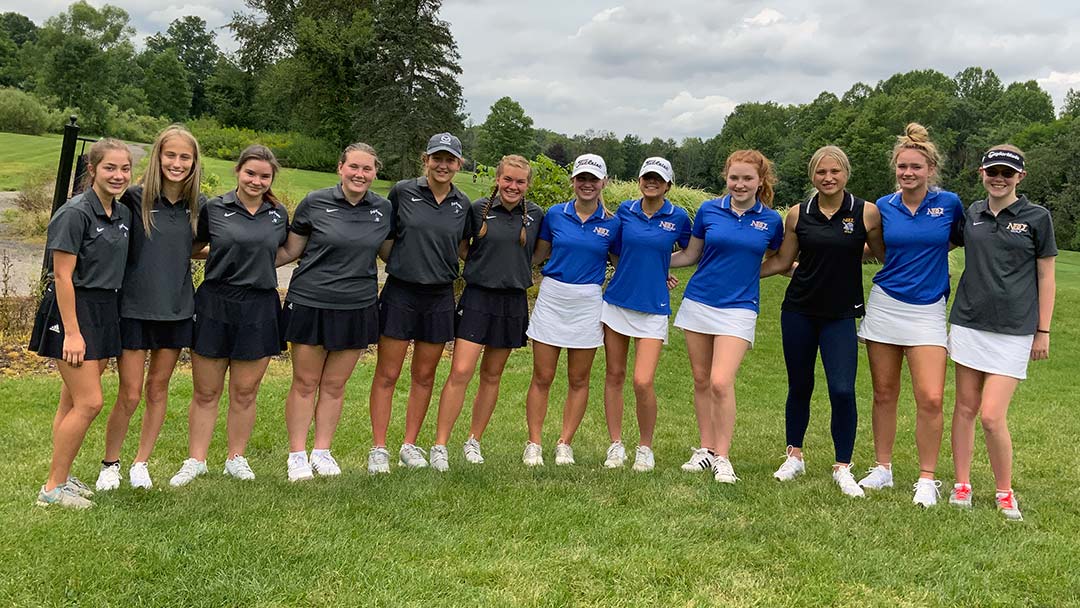 Lake Catholic and NDCL Girls Golf Teams 2021