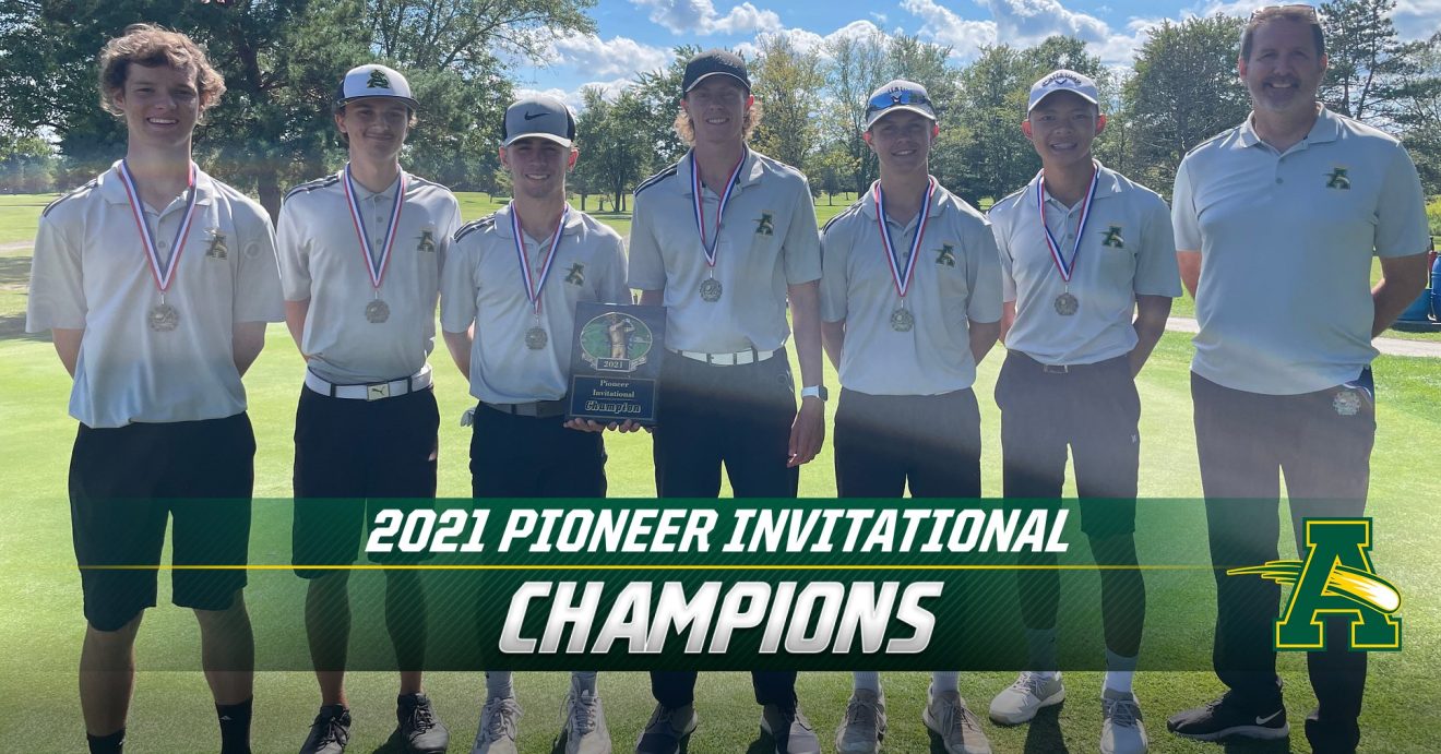 Amherst Boys Golf Team 2021