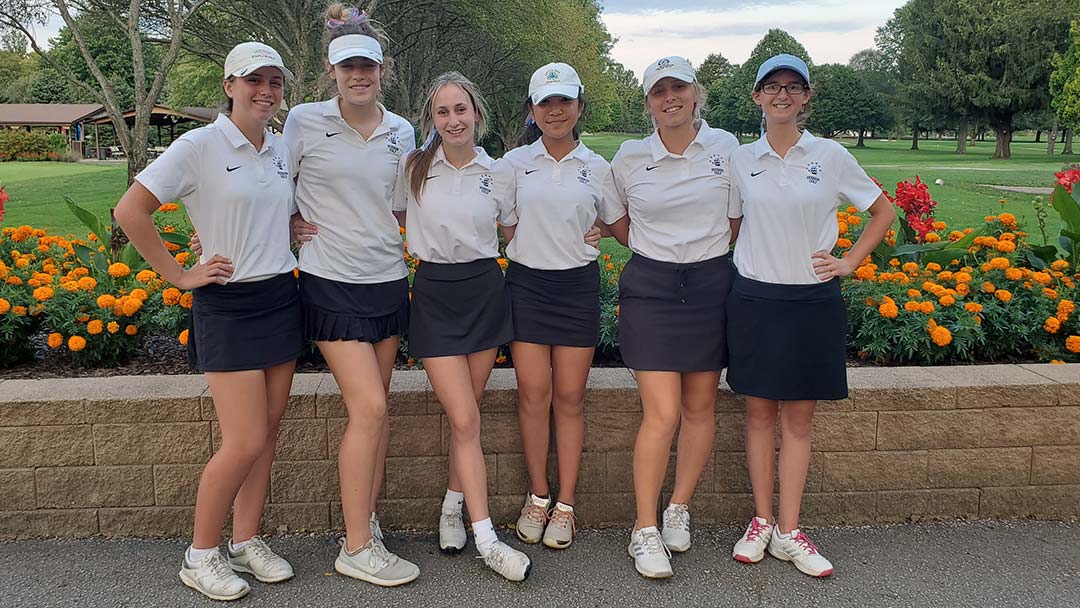 2021 Hudson Girls Golf Team