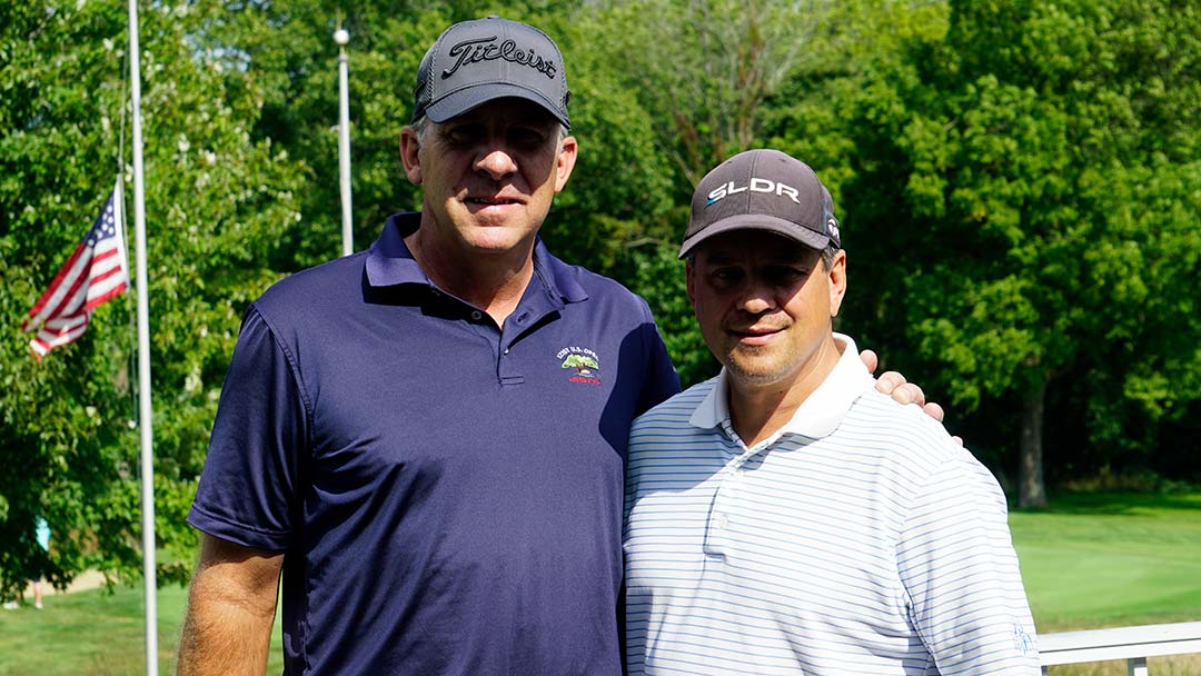 John Svadba and Brian Juguilon, runners-up 2021 Barbour Cup