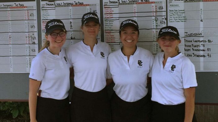 2021 Canton Central Catholic Girls Golf Team