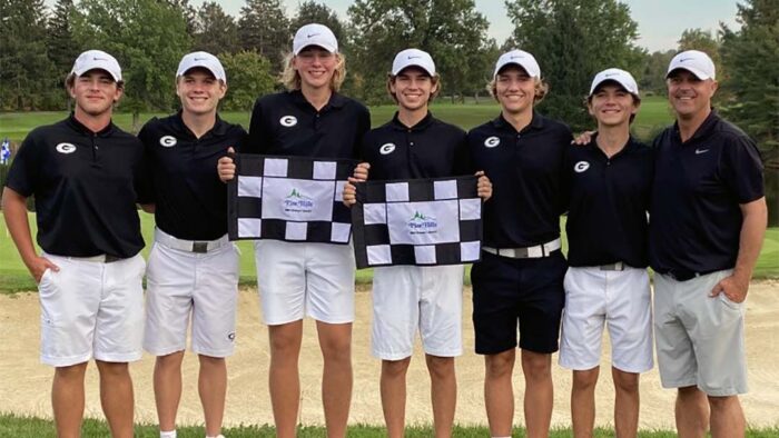 2021 Green Boys Golf Team