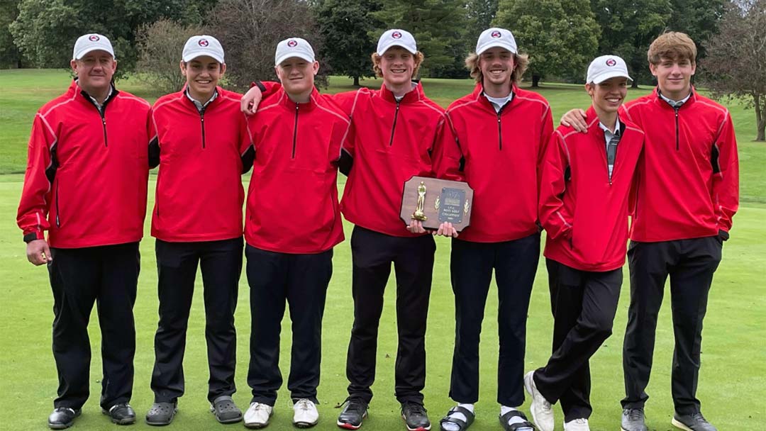 2021 Hiland Boys Golf Team