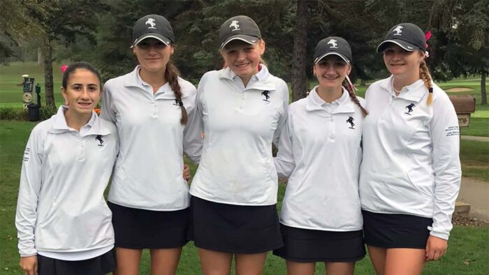 2021 Kent Roosevelt Girls Golf Team