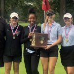 Lima Central Catholic Girls Golf Team, 2021 District Champs