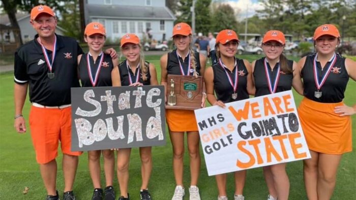 2021 Marlington Girls Golf Team