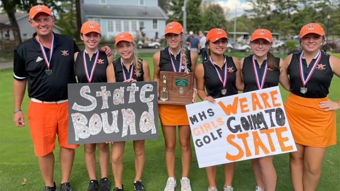 2021 Marlington Girls Golf Team