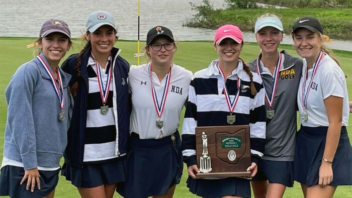 2021 Notre Dame Academy Girls Golf Team