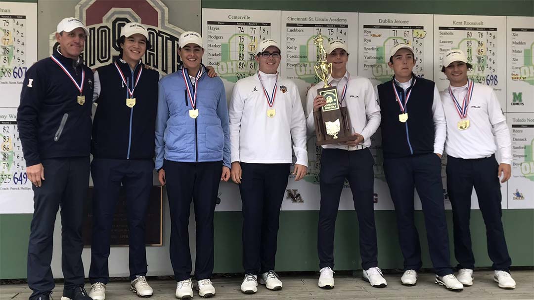 2021 OHSAA Boys D1 State Golf Champions St. Ignatius
