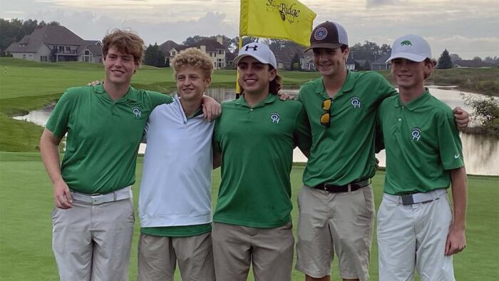 2021 Ottawa Hills Boys Golf Team