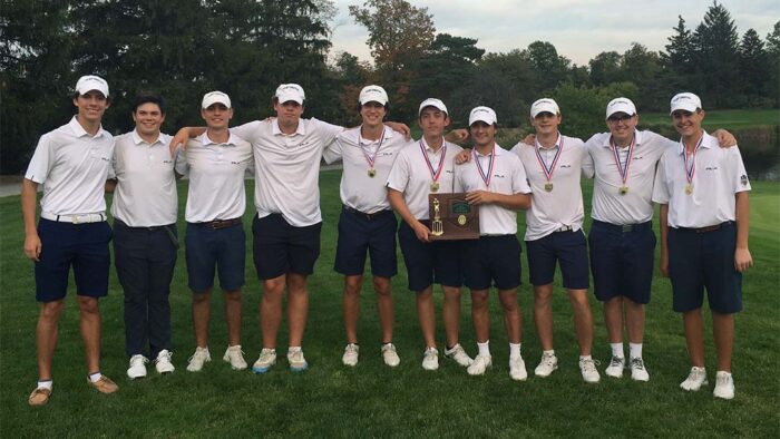 St. Ignatius Boys Golf Team, 2021 District Champions