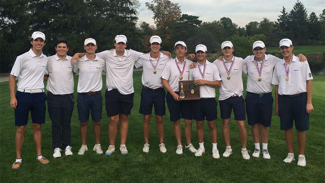St. Ignatius Boys Golf Team, 2021 District Champions