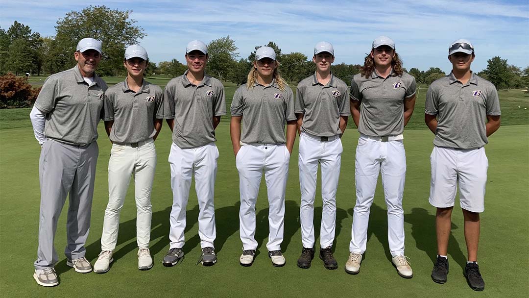 Bryan Boys Golf Team, 2021 District Champs