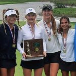 St. Ursula Girls Golf Team, 2021 District Champions