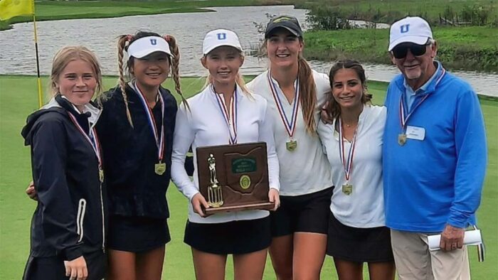 St. Ursula Girls Golf Team, 2021 District Champions