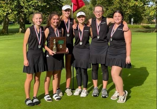 2021 Van Buren Girls Golf Team