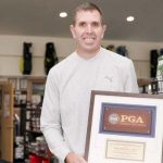 Trent Maxwell with 2021 Merchandiser of the Year award