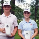 Brayden Miller and Alexa Ouellet