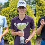 Jackson Pinney, James O’Neill and Aiden Curtis