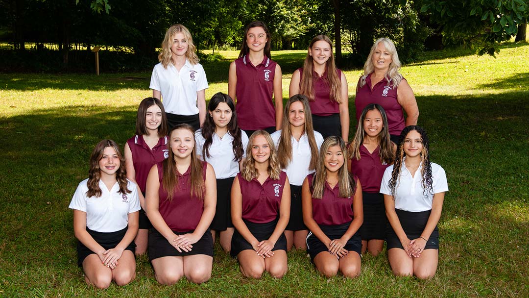 The Boardman Spartans Girls Golf Team