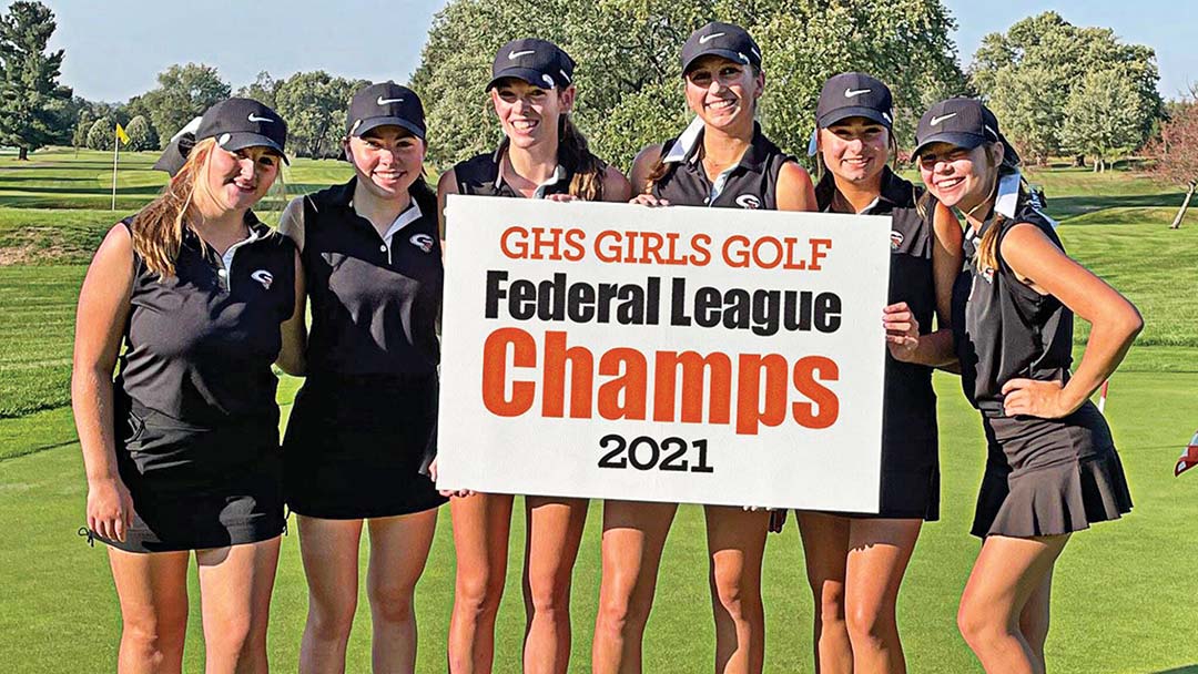 Green Girls Golf Team