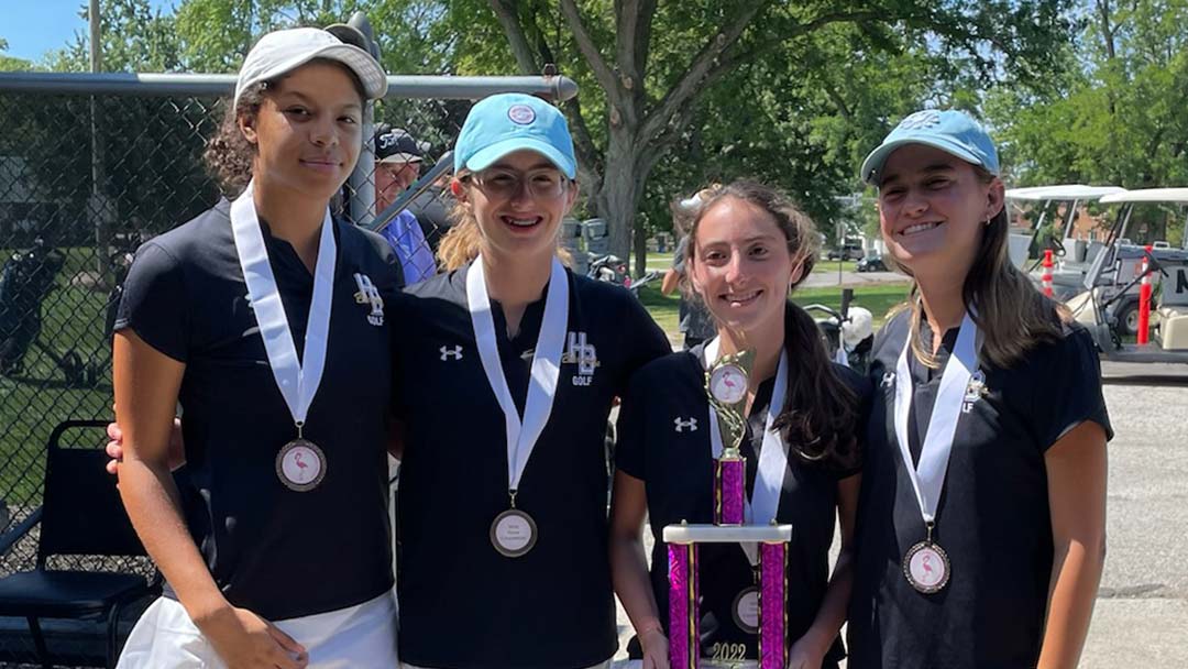 2022 Hathaway Brown Girls Golf Team