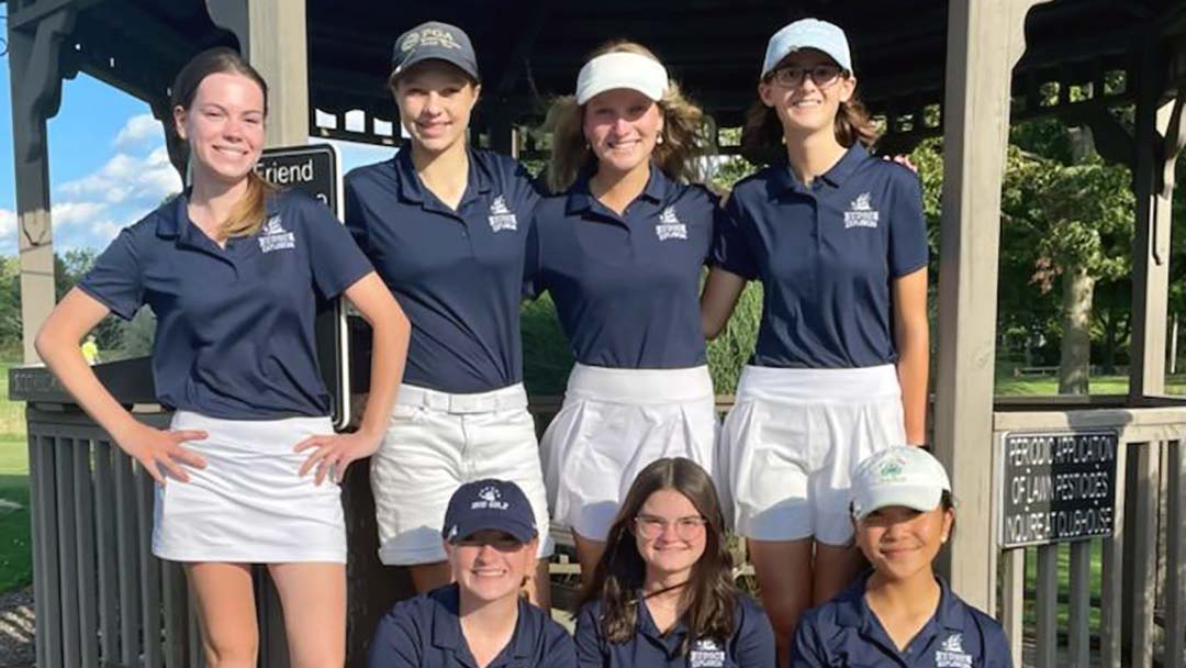 2022 Hudson Girls Golf Team vs Solon