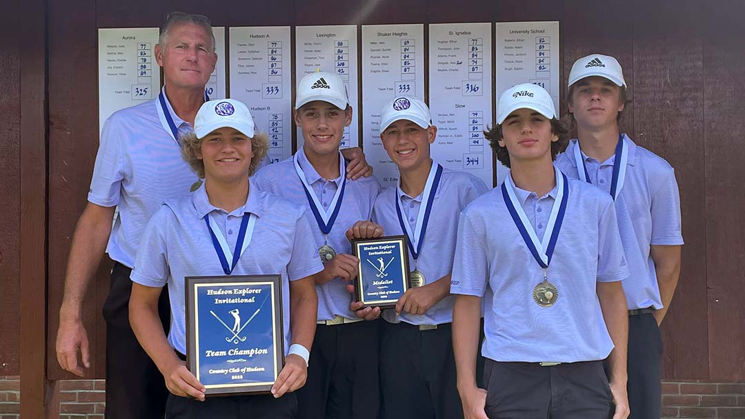 2022 Jackson Boys Golf Team, 2022 Hudson Invitational Champs