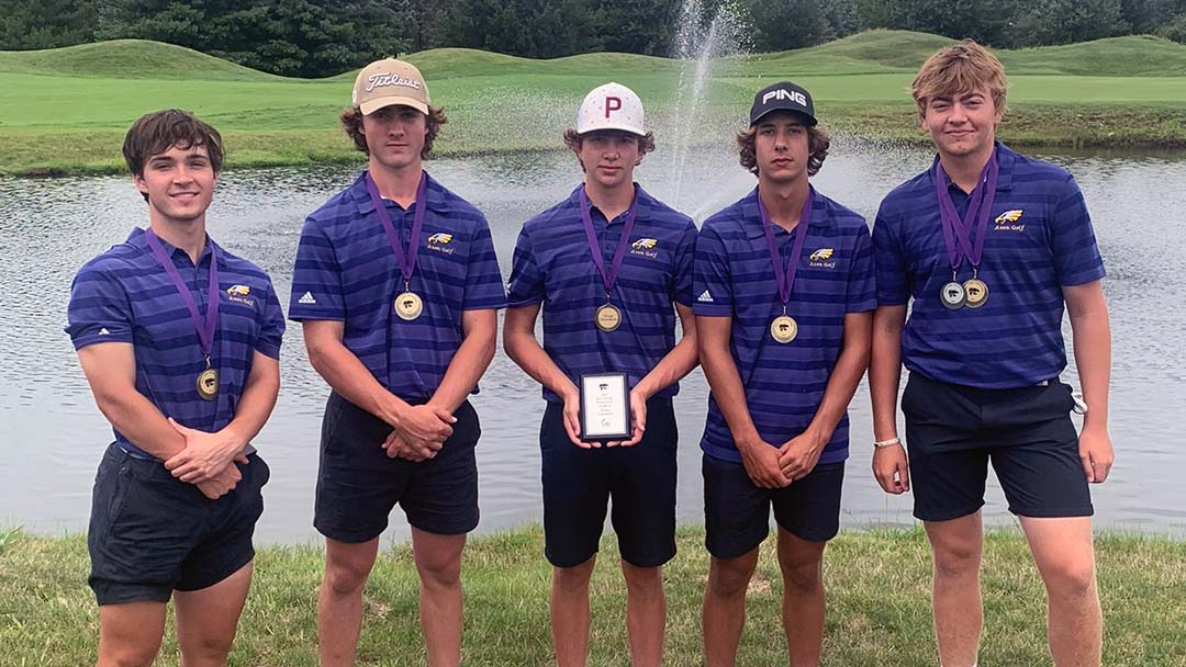Avon Golf Team, 2022 Grey Hawk Invitational winners