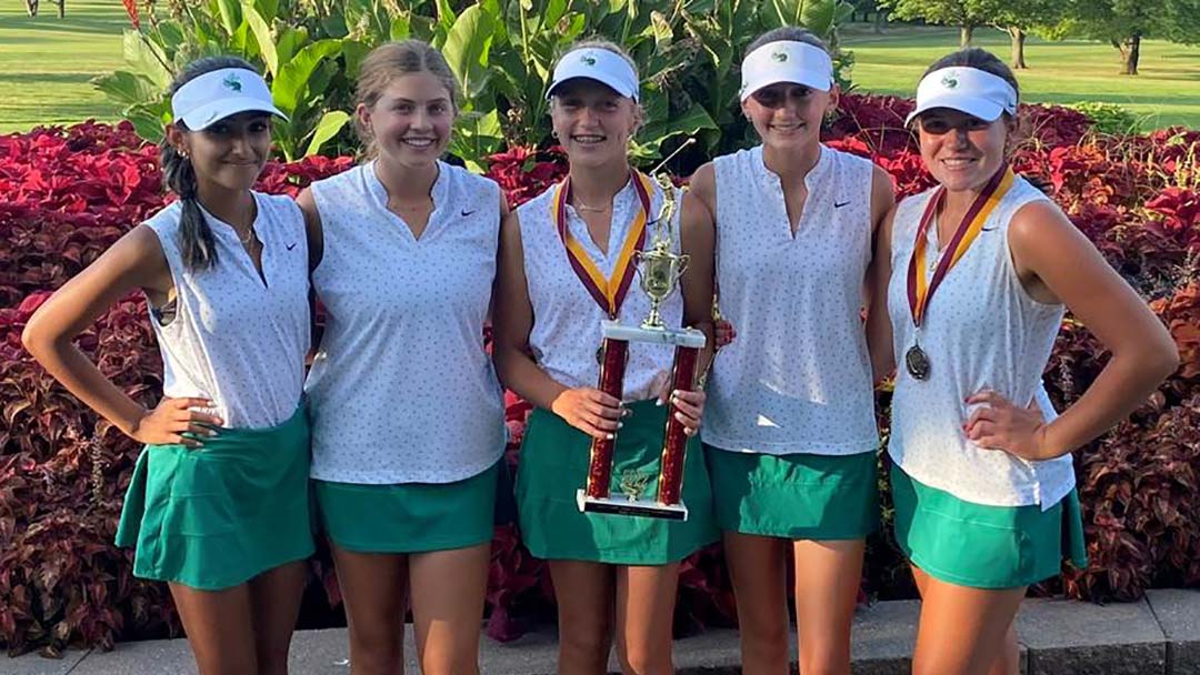 Highland Girls Golf Team, 2022 Walsh Invitational champions