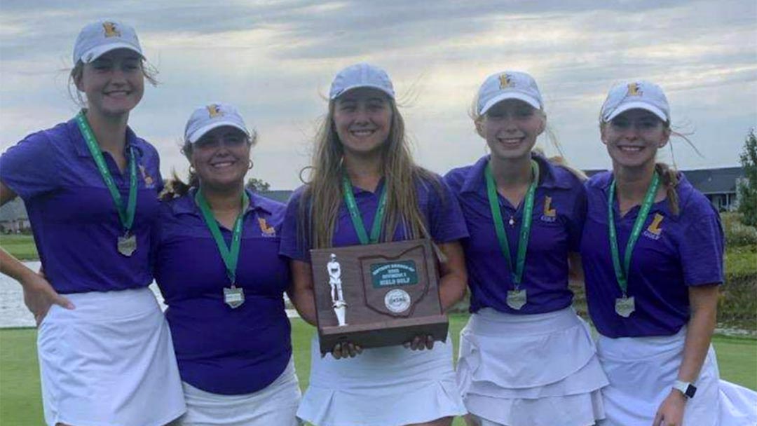 2022 Lexington Girls Golf Team