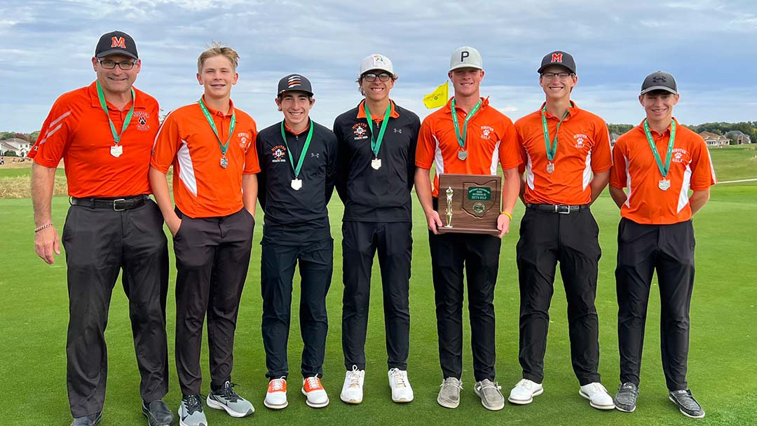2022 Minster Boys Golf Team