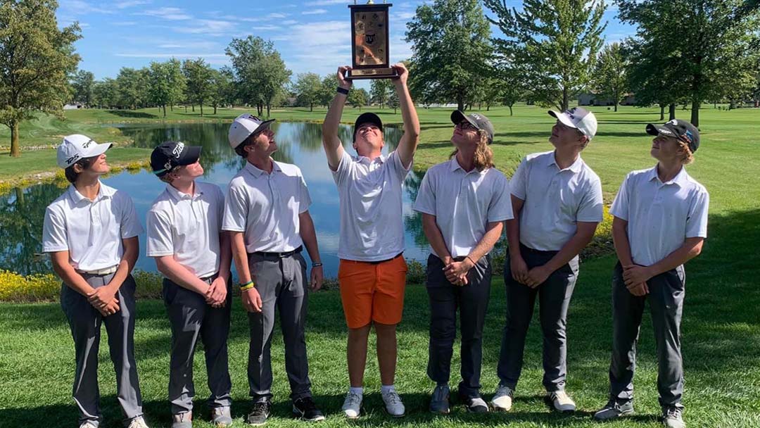 2022 Van Buren Boys Golf Team