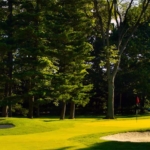 The 10th green at Oberlin Golf Club.
