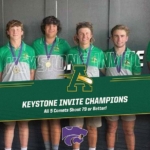 2023 Amherst Comets, winners of the Boys Keystone Invitational