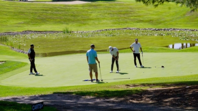13th green, 2023 Turkeyfoot Jumble