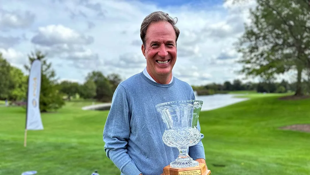 Perrysburg's Mike Stone, 2023 Habitec Toledo Open Senior champion