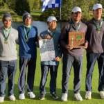 2023 Hudson Boys Golf Team, District Champions