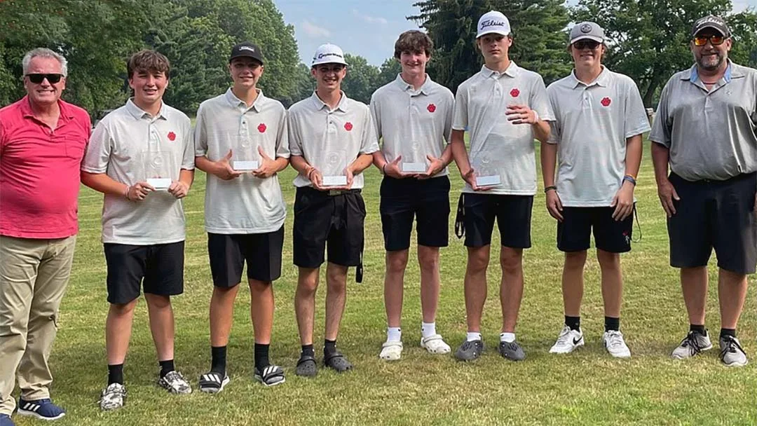 2023 Akron Manchester Boys Golf Team