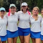 2023 St. Ursula Girls Golf Team, Sectional champs.