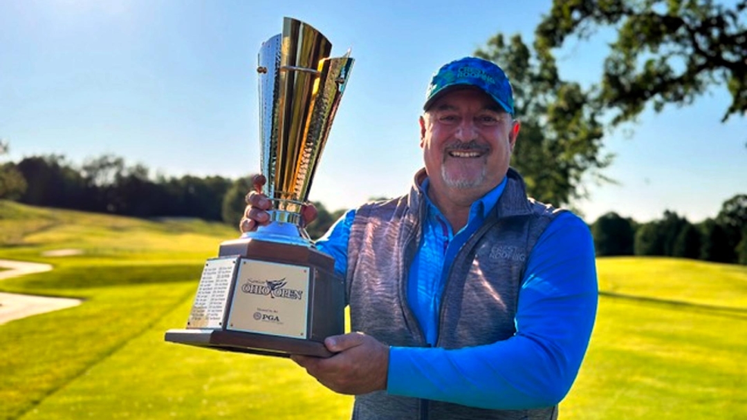 Bobby Spino, 2024 Ohio Senior Open champion.